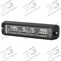 CODE 3 Vehicle Directional Light Bar: Perimeter Flashing Warning Light, Blue/Red/White, 7.7 W Watt (MPN CD5031RBW). Key specifications — Brand: CODE 3; Lens Color: Clear; Number of Flash Patterns: 69; Installation Type: Permanent; Operating Voltage: 12-24V DC; Light Class Rating: SAE Class 1.