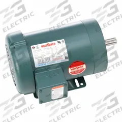 LEESON General Purpose Motor: C-Face/Rigid Base Mount, Totally Enclosed Fan Cooled, 1 1/2 hp, T-Stat (MPN 121672.00). Key specifications — Brand: LEESON; Nameplate Voltage @ 60 Hz: 230/460V AC; Full Load Current @ 60 Hz: 2.0 A; Nameplate RPM @ 60 Hz: 3,490 RPM; Motor Enclosure: TEFC.