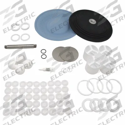 GRACO Fluid End Repair Kit: Fluid End Repair Kit, 17F140, PTFE - Graco Fluid-End Repair Kits