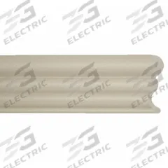 ACROVYN Accent Rail: FR-252, PETG, Oyster Gray, 2 1/2 in Overall Ht, 9 1/2 ft Overall Lg (MPN FR252929N). Key specifications — attr1068087: ACROVYN; attr1068089: Oyster Gray; attr1068116: Accent Rail; attr1095833: FR-252; attr1095931: No.
