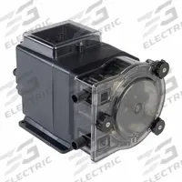 STENNER Peristaltic Chemical Metering Pump: 120V AC, 1/16 hp HP, 60 gpd Max. Flow Rate, Santoprene (MPN S4V7X). Key specifications — Tubing Material: Santoprene; Brand: STENNER; Reproducibility: ±2.0%.