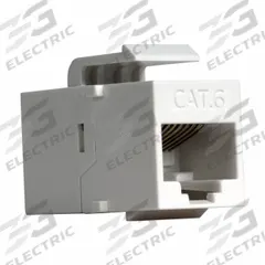 JONARD TOOLS Keystone Coupler: Coupler, 1 Ports, White, 6, RJ45, K-6EC/5. Key specifications — Color: White; Display Sell UOM: EA; Brand: JONARD TOOLS.
