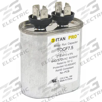 TPI Motor Run Capacitor: 61903012. Key specifications — Manufacturer Part Number: 61903012. - Accessories for HVACR Motors