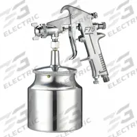 SPEEDAIRE Conventional Spray Gun: Conventional, 10 in, 1/4 in Air Inlet Size, 1 qt Cup Capacity (MPN 48PX83). Key specifications — Brand: SPEEDAIRE; Air Consumption: 7.2 cfm @ 40 psi; Compatible Fluid Type: Paints.