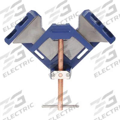 WESTWARD Angle Clamp: 4 1/8 in Miter Capacity, 5 1/4 in Jaw Wd, 2 7/16 in Jaw Ht - Angle Clamps