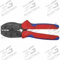 KNIPEX Crimper: For Butt Connectors/Insulated Terminals/Plug Connectors, 8 5/8 in Overall Lg, Manual (MPN 97 52 36). Key specifications — attr510581: KNIPEX; attr510807: No; attr510795: Controlled-Cycle - Crimping Pliers; attr545845: Insulated.