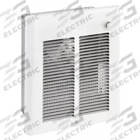 DAYTON Recessed Electric Wall-Mount Heater: 1000 W, 120V AC, Single Phase, 120V AC, 1-phase, White (MPN 3ENC7). Key specifications — Grille Color: White; Programming Capability: Non-Programmable; Wattage Output: 1000 W; Voltage, Phase: 120V AC, 1-phase; Rough-In Dimensions - H x W x D: 11-1/4 in x 9-1/2 in x 3-3/4 in; Nominal Voltage - HVAC: 120V AC; Brand: DAYTON; Phase: Single.