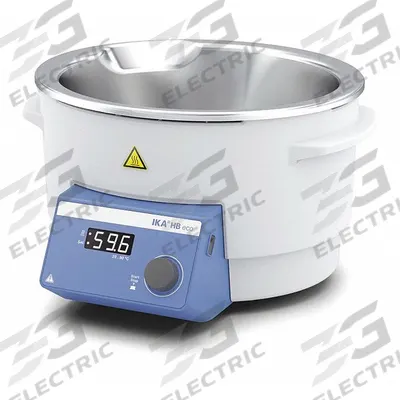 IKA Water Bath: 4 L Capacity, 99°C Max Temp, Stainless Steel, Digital, 5 1/8 in Interior Dp - General Purpose Water Baths