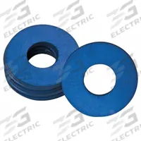 APPROVED VENDOR Motor: 3 1/2 in Overall Lg, Blue, Steel (MPN 44C512). Key specifications — Brand: APPROVED VENDOR; Features: Anodized Washer; Material: Steel; Includes: Color Coordinated to match the zerk fitting.