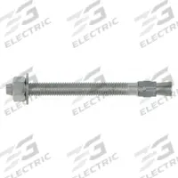 DEWALT Wedge Anchor: 2 1/4 in Overall Lg, 3/8 in Dia, 3/8"-16 Thread Size, 1 1/4 in Thread Lg, 50 PK (MPN 07610-PWR). Key specifications — Brand: DEWALT; Finish Type: Plain.