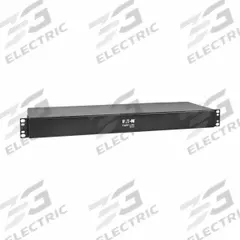 EATON TRIPP LITE PDU: Single-Phase, 10 Outlets, (2) C19/(8) C13, Metered, 1 RU, Rear Facing (MPN PDUMH20HVL66). Key specifications — Plug Type: NEMA L6-20P; Brand: EATON TRIPP LITE; Phase: Single-Phase; Receptacle Type: (2) C19; Mounting Location: Wall; Facing: Rear.