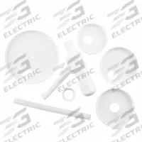 TABLECRAFT PRODUCTS COMPANY Pump and Lid Kit: White, 6 1/4 in Overall Wd, 6 1/4 in Overall Dp, 663K. Key specifications — Includes: 38mm Cap; Material: Polypropylene; NSF Certified: No; Product Type: Pump and Lid Kit; Brand: TABLECRAFT PRODUCTS COMPANY; Manufacturer Part Number: 663K.