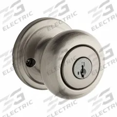 KWIKSET Door Knob Lockset: Office Knob Locksets, Nickel (MPN 740H-15-SMT-6AL-RCS-GC). Key specifications — Lockset Style: Rose.