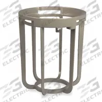 Hazardous Location Guard: For VE3Q Series Emergency Fixture, 6 3/4 in Lg (MPN VMAG17WW). Key specifications — Material: Aluminum; For Use With: VE3Q Series Emergency Fixture; Color: Tan; Product Type: Hazardous Location Guard; Brand: HUBBELL KILLARK.