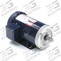 LEESON General Purpose Motor: C-Face/Rigid Base Mount, Totally Enclosed Fan Cooled, 2 hp, 3,500 RPM (MPN 145TTFR6009). Key specifications — Brand: LEESON; Nameplate Voltage @ 60 Hz: 230/460V AC; Full Load Current @ 60 Hz: 5.0/2.5 A; Nameplate RPM @ 60 Hz: 3,500 RPM; Motor Enclosure: TEFC.