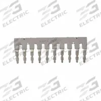 ASI Jumper: Gray, DIN Rail Terminal Blocks (MPN ASIEB106). Key specifications — Compatible Manufacturer Model Number: ASIEB106; Compatible with Product Type: DIN Rail Terminal Blocks; Brand: ASI.