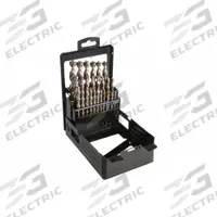 DEWALT Jobber Length Drill Bit Set: 29 Pc, 1/16" to 1/2" by 64ths, 135° Pilot Point (MPN DWA1269). Key specifications — attr1236168: Metal Index.