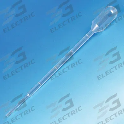 GLOBE SCIENTIFIC Transfer Pipette: 3 mL Capacity, Sterile, Std Transfer Pipette, Plastic - Sterile Transfer Pipettes