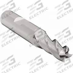 CLEVELAND Square End Mill: High Speed Steel, 4 Flute, 15/64" Mill Dia, 5/8" LOC, 2-7/16" OAL (MPN C33146)