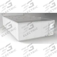 PORTA-FAB Modular In-Plant Office: 40 ft x 20 ft x 8 ft, 4 Walls, Vinyl-Covered Drywall, Gray (MPN GV2040G). Key specifications — Brand: PORTA-FAB; Sound Transmission Coefficient: STC 31; Frame Material: Steel.
