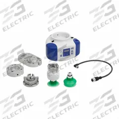SCHMALZ Cobotic Integration Kit: ECBPi, For OMRON Brand, 12 lpm Max Flow Rate, 0.6 A (MPN 10.03.01.00544). Key specifications — attr1015345: 0.6 A; attr1015350: Vacuum Suction Cups; attr1015349: Omron TM5; attr1015343: 10.03.01.00544.