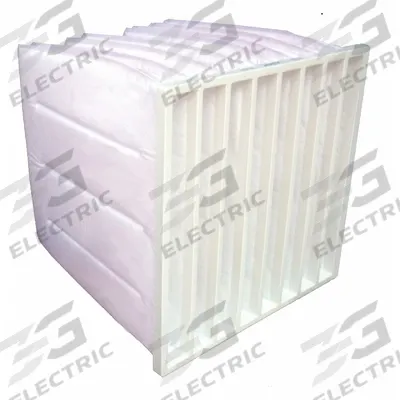 GRAINGER Pocket Air Filter: 24 in x 24 in x 24 in, MERV 13, Pink, Synthetic - MERV 13 Pocket Air Filters