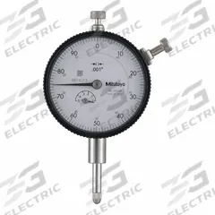 MITUTOYO Calibrated Indicator: 0 in to 0.5 in, Inch, 0.001 in, 0-100 Dial Reading (MPN 2414ACAL). Key specifications — attr1184109: 0-100; attr1184166: Calibration Certificate; attr1200917: Dial Indicator; attr1184127: 2414ACAL; attr1184167: MITUTOYO; attr1184108: 0.001 in; attr1184144: Certificate of Calibration.