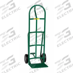 APPROVED VENDOR General Purpose Hand Truck: 800 lb, Single-Loop Handle, Green, Steel, Flat-Free (MPN TF-240-8S). Key specifications — Brand: APPROVED VENDOR; Color: Green.