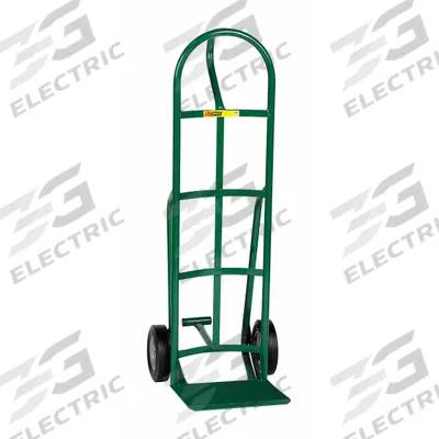 APPROVED VENDOR General Purpose Hand Truck: 800 lb, Single-Loop Handle, Green, Steel - Easy-Load & Tilt Hand Trucks