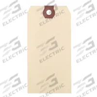 APPROVED VENDOR Shipping Tag: #3, 3 3/4 in Tag Ht, 1 7/8 in Tag Wd, 13 Points, Manila, 1,000 PK (MPN 1GYN7). Key specifications — Card Stock Thickness: 13 Points; Tag Color: Manila; Tag Material: Paper; Brand: APPROVED VENDOR.