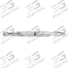 OSG Ball End Mill: Cobalt, Double End, 2 Flute, 3/16" Mill Dia, 1/2" LOC, 2-1/4" OAL (MPN 5718000)