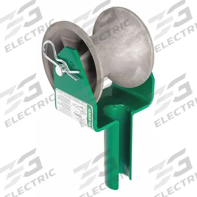 GREENLEE Cable Puller Sheave: 5 in Sheave Wd, 1,750 lb Max - Cable Pulling Sheaves