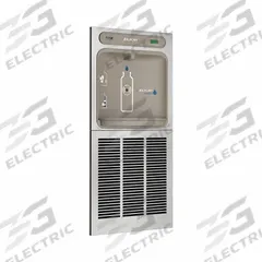 ELKAY Bottle Filler: On-Wall, 8 gph @ 50°F, Stainless Steel, Silver, Stainless, 40 7/8 in Overall Ht (MPN EZWSGRN8K). Key specifications — Housing Material: Stainless Steel; Housing Finish: Stainless; Brand: ELKAY; Chilling Capacity: 8 gph @ 50°F.
