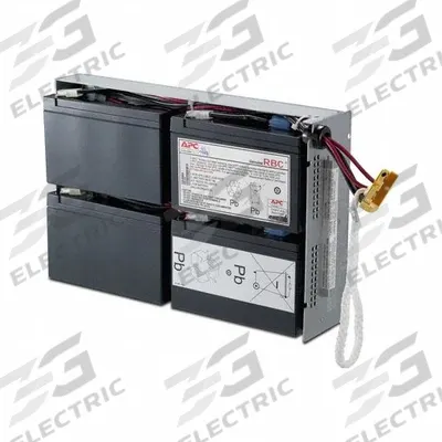 APC BY SCHNEIDER Replacement Battery: 12 V DC Volt, Detachable Cable - Replacement UPS Batteries