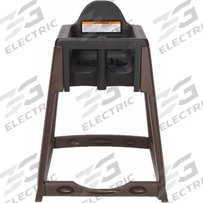 KOALA KARE PRODUCTS KidSitter: Black (Seat)/Brown (Legs), 22 1/2 in Overall Ht - Convertible High Chair & Carrier Cradles