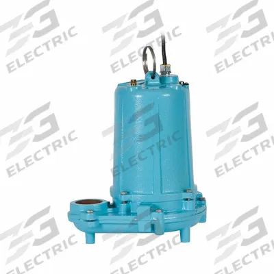 LITTLE GIANT Effluent Pump: 1 hp, 460V AC, Three Phase, 150 gpm Flow Rate @ 10' of Head - General Purpose Effluent Pumps