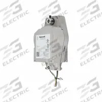 Coupled Actuator: Dampers, On/Off, Spring Return, 30 in-lb, 120V AC, Hardwired, IP40 (MPN MS4104F1210/U). Key specifications — Manufacturer Part Number: MS4104F1210/U; Shaft Type: 1/2" Round; Shaft Rotation: CW/CCW; Stroke Degree: 95 +/-3°; Power Rating: 18W (Running); 9W (Holding); Input Voltage: 120V AC; Brand: HONEYWELL.