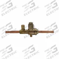 RANCO Ball Valves: 5.4 Cv, 3/8 in Female Sweat, No Access Port, No Relief Port, -40°F to 250°F (MPN RBV-038). Key specifications — Brand: RANCO; Access Port: No; Relief Port: No; A2L Compatible: Yes.