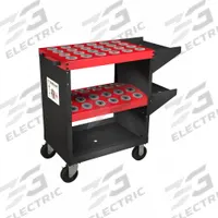 HUOT Tool Holder Cart: For CAPTO (C4) Taper, 48 Compartments (MPN 13984). Key specifications — attr1032789: HUOT; attr1033924: 13984; attr1070348: 48.
