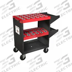 HUOT Tool Holder Cart: For CAPTO (C4) Taper, 48 Compartments (MPN 13984). Key specifications — attr1032789: HUOT; attr1033924: 13984; attr1070348: 48.