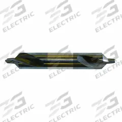 KEO Center Drill: Plain Type, #2/0, 90°, 1 1/4 in Overall Lg, AlTiN Coated High Speed Steel (MPN 906-001-983). Key specifications — Brand: KEO; End Type: Double End.
