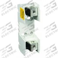 BUSSMANN Fuse Block: Open Block Design, 1 Pole, 250 V AC, Box Lug, Non-Indicating (MPN HM25200-1CR). Key specifications — attr233046: BUSSMANN.