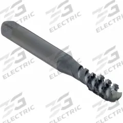 OSG Thread Forming Tap: #3-48 UNC, H5 / 2B-3B, Modified Bottoming Chamfer, Black Oxide Cobalt (MPN 1400104001)
