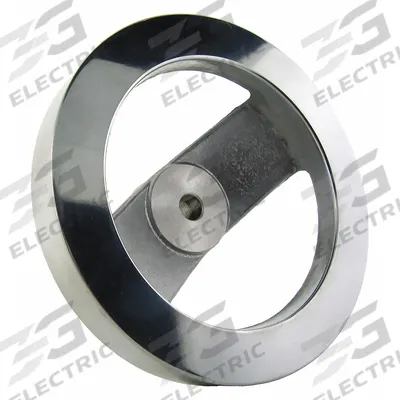 APPROVED VENDOR Hand Wheel: Spoked, Aluminum, 3/8 in Bore, 4 in Dia - Spoked Hand Wheels