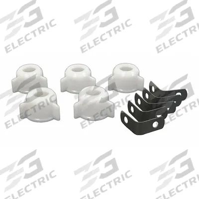 KISSLER Pop-Up Clip: Plastic/Stainless Steel, Chrome-Plated, 1 1/2 in Overall Ht - Replacement Parts for Sink Drains