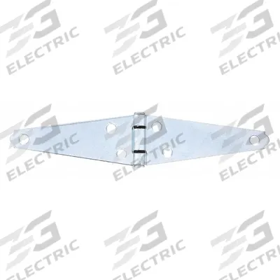 APPROVED VENDOR Strap Hinge: Steel, 1 1/2 in Leaf Ht - Strap Hinges