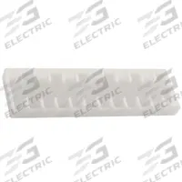 Tube Rack: 2 in Overall Wd, 1/2 in Overall Ht, 6 in Overall Lg, LDPE, White, (12) Cuvettes (MPN 202215). Key specifications — Material: LDPE; Color: White; Product Type: Cuvette Rack; Total Holding Capacity: (12) Cuvettes; Brand: DYNALON.