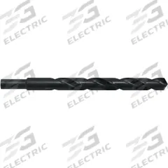 CLE-LINE Reduced Shank Drill Bit: 15/32", 118° Point, Black Oxide HSS (MPN C69374). Key specifications — attr1225567: 0.4688.