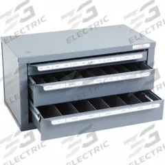 HUOT Tap and Drill Dispenser: 29 Compartments, For #6-32 to 1/2"-20 Taps (MPN 13590). Key specifications — attr1306359: 6-32 to 1/2-20; attr1306365: HUOT; attr1306366: #36 to 29/64 in.