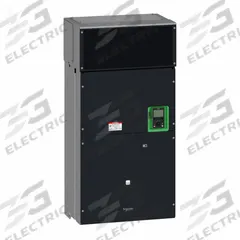 SCHNEIDER Variable Speed Drive: In Phase Three, 380-480V AC, Out Phase Three, 400 hp_500 hp, IP21 (MPN ATV630C31N4US). Key specifications — Style: Chassis; Color: Black/Green; Output Voltage: 380-480V AC; Output Phase: Three.